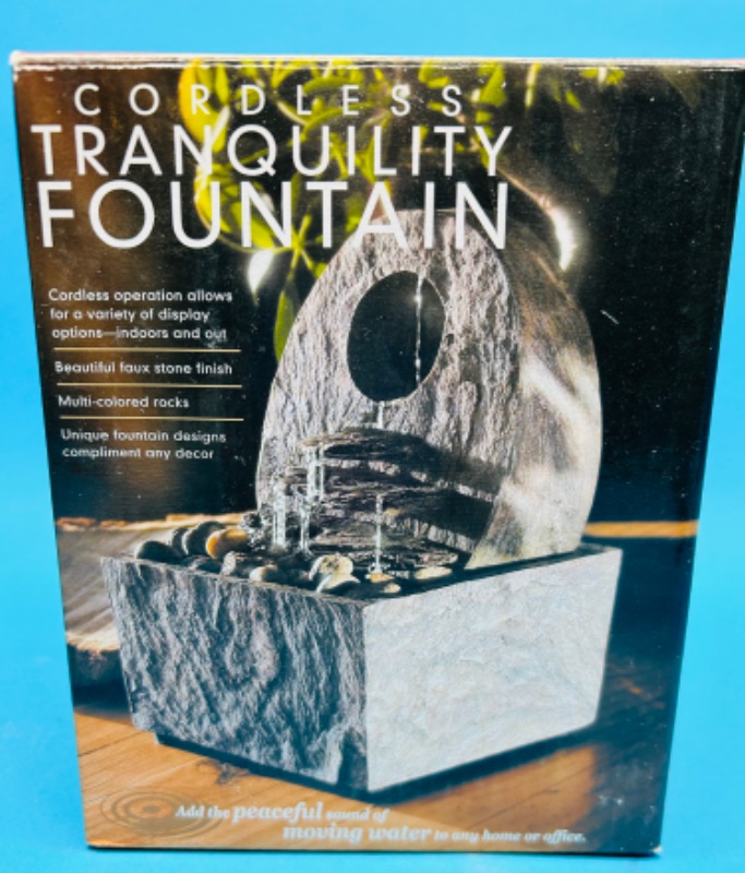 Photo 1 of 699326…cordless tranquility fountain 