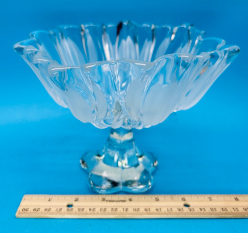 Photo 4 of 699359…8” mikasa Germany crystal candy dish