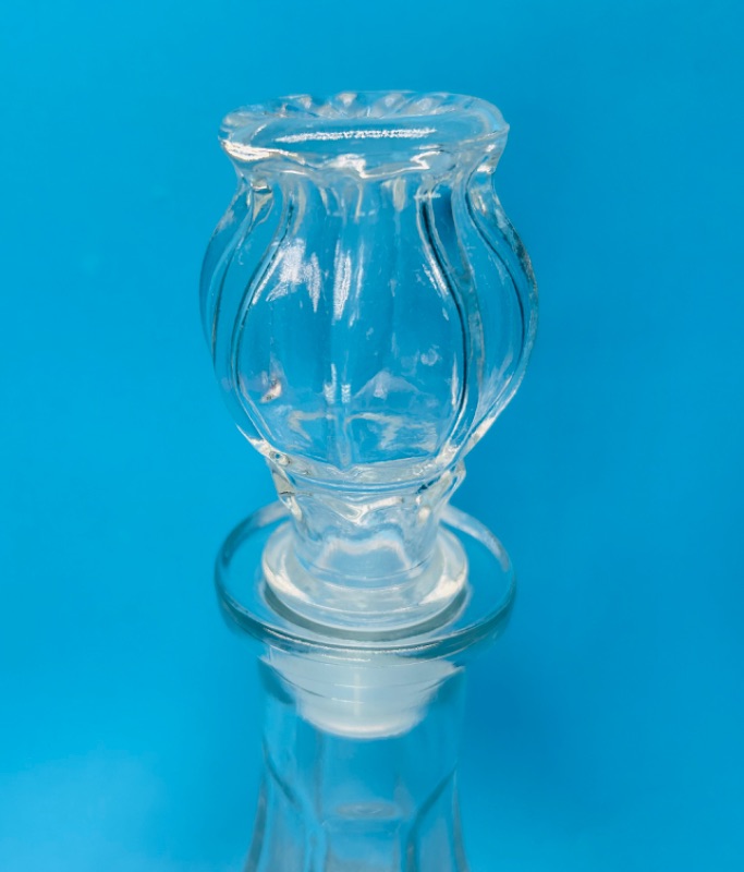 Photo 2 of 699364…12” vintage crystal decanter 