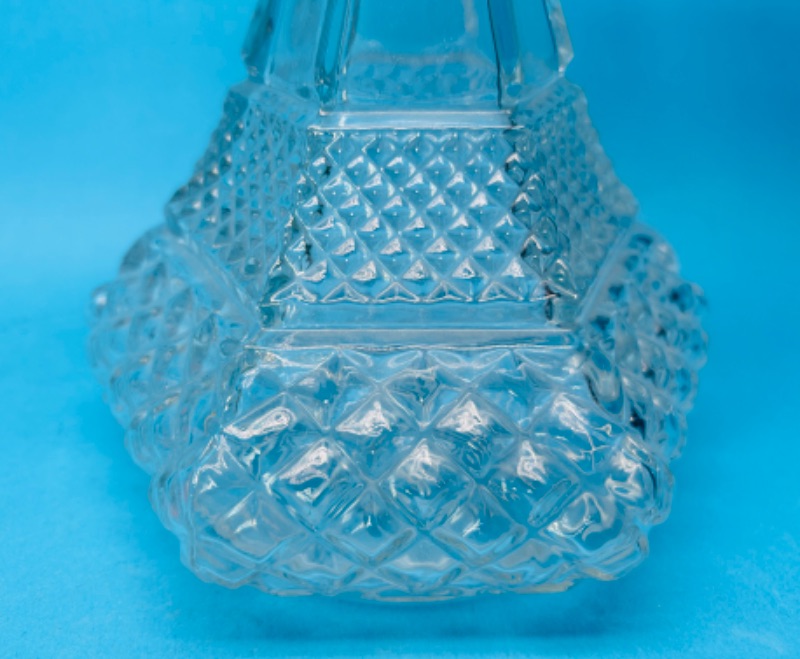 Photo 4 of 699364…12” vintage crystal decanter 