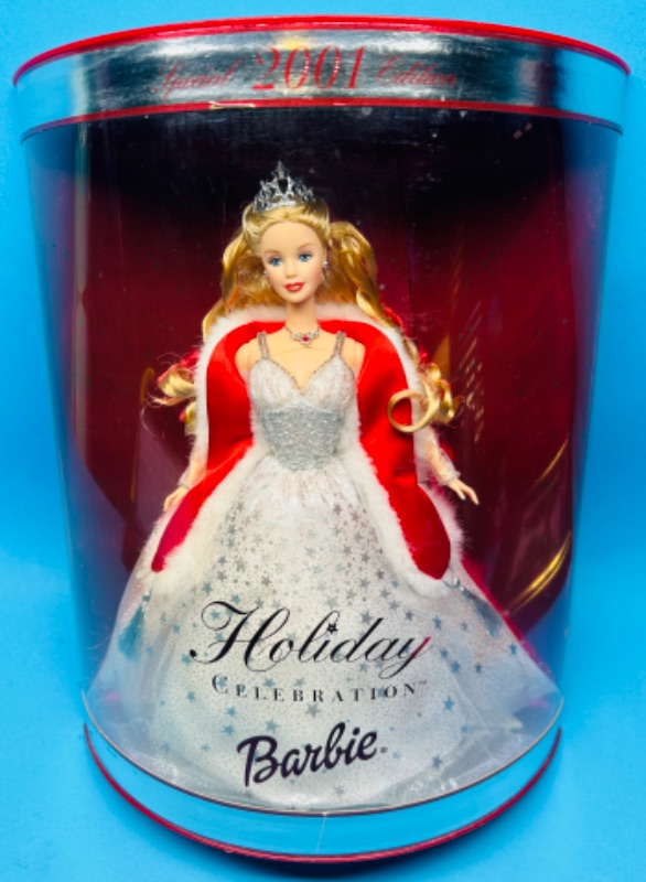 Photo 2 of 699367…2001 special edition holiday celebration Barbie doll