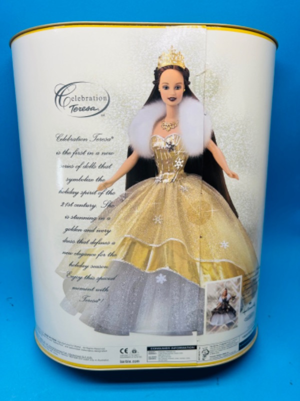 Photo 2 of 699376…2000 special edition Celebration Teresa Barbie doll