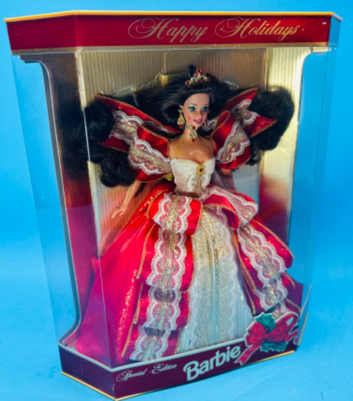 Photo 3 of 699378…special edition happy holidays Barbie  1997