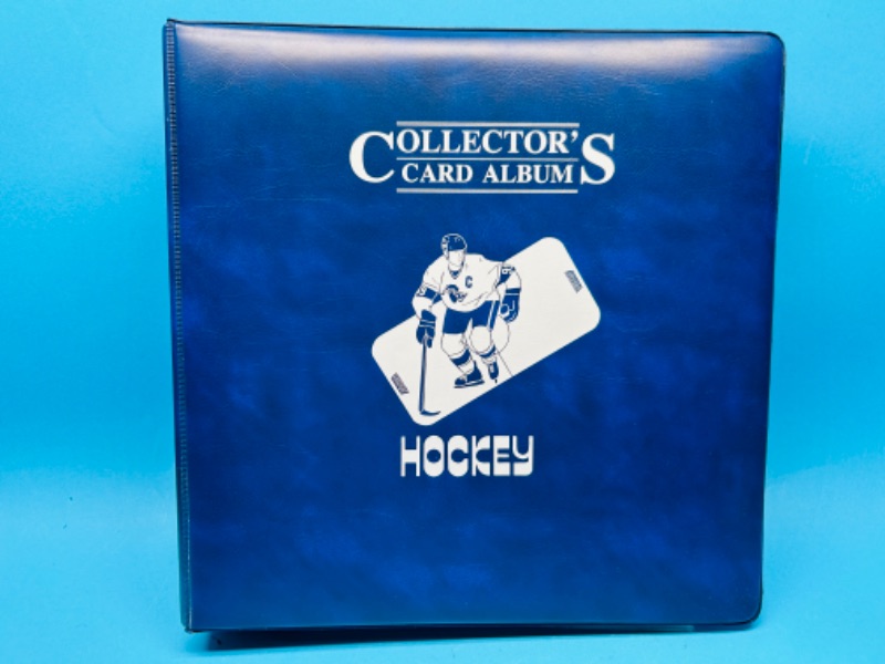 Photo 2 of 699400…final sale no returns/refunds 360 mixed hockey trading cards in binder 