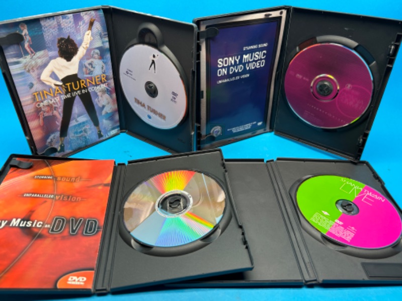 Photo 2 of 699404…4 music concert DVDs 