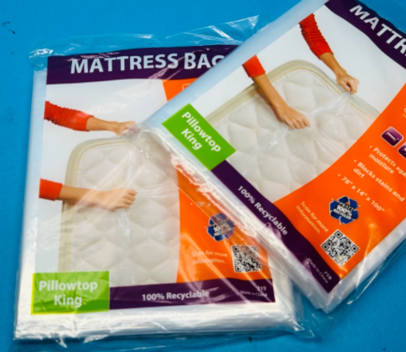 Photo 1 of 669415…2 pillowtop King size mattress bags