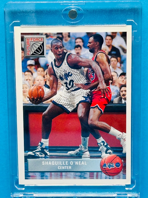 Photo 1 of 699474…Rookie Shaquille O’Neal card P43  in hard plastic case