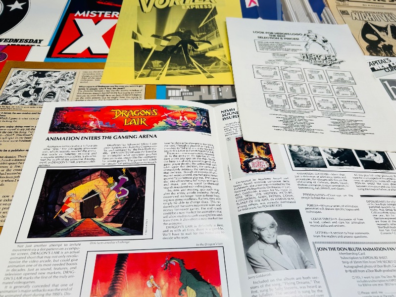 Photo 6 of 699513…vintage comic newsletters, posters, and convention papers