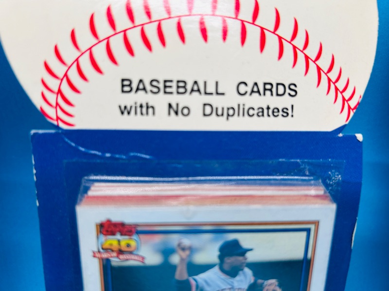 Photo 2 of 699515…final sale no returns/refunds-worn packages-3 sealed 1991 baseball cards packs 