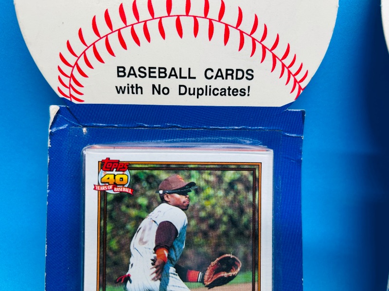 Photo 2 of 699521… final sale no returns/refunds-worn packages-3 sealed 1991 baseball cards packs 