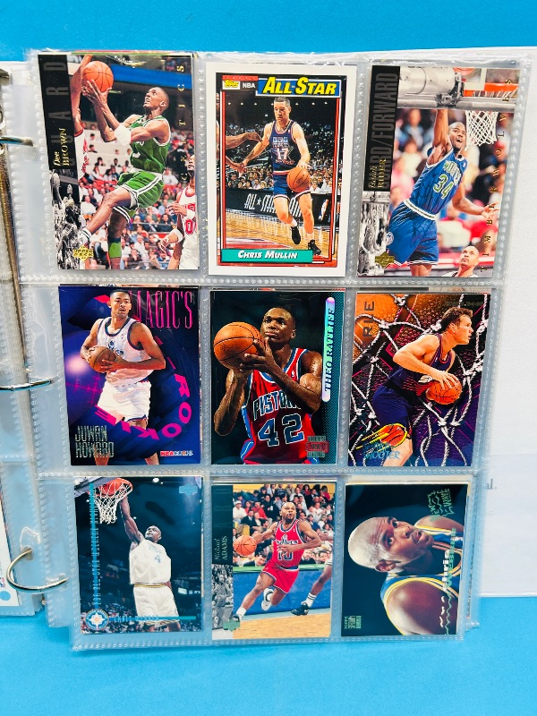 Photo 3 of 699524… final sale no returns/refunds- 351 mixed basketball cards in binder