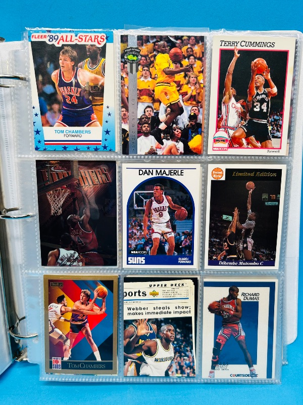 Photo 9 of 699524… final sale no returns/refunds- 351 mixed basketball cards in binder