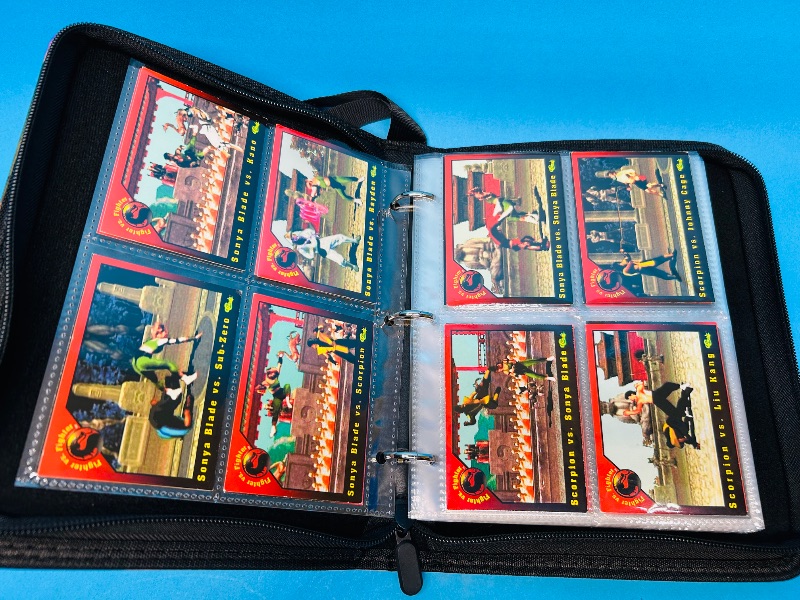 Photo 12 of 699526… final sale no returns/refunds-93 Mortal Kombat  midway cards in binder