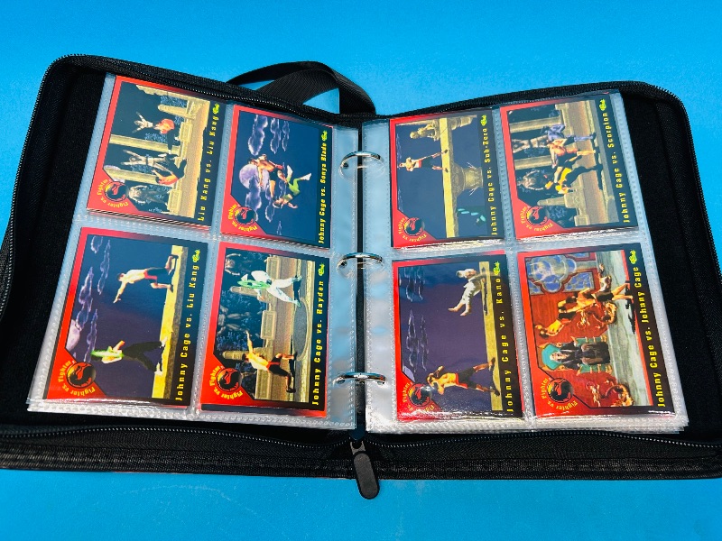 Photo 5 of 699526… final sale no returns/refunds-93 Mortal Kombat  midway cards in binder