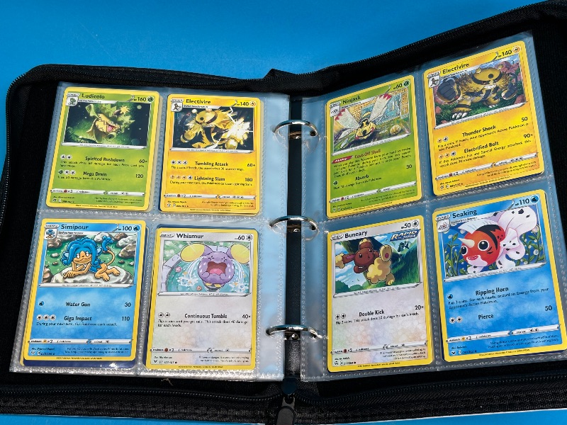 Photo 15 of 699527… final sale no returns/refunds-160 mixed Pokémon cards in binder - various dates 