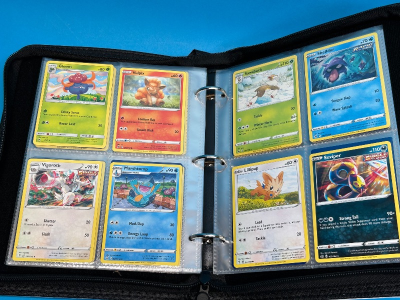 Photo 16 of 699527… final sale no returns/refunds-160 mixed Pokémon cards in binder - various dates 