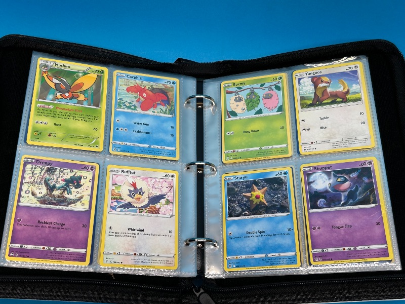 Photo 3 of 699527… final sale no returns/refunds-160 mixed Pokémon cards in binder - various dates 