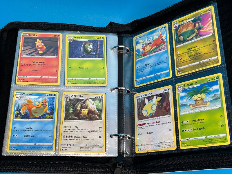 Photo 6 of 699527… final sale no returns/refunds-160 mixed Pokémon cards in binder - various dates 