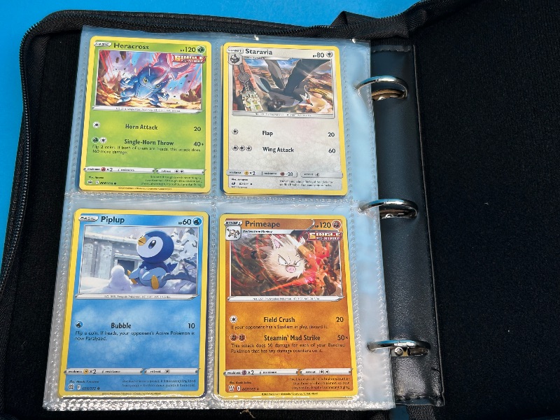 Photo 18 of 699527… final sale no returns/refunds-160 mixed Pokémon cards in binder - various dates 