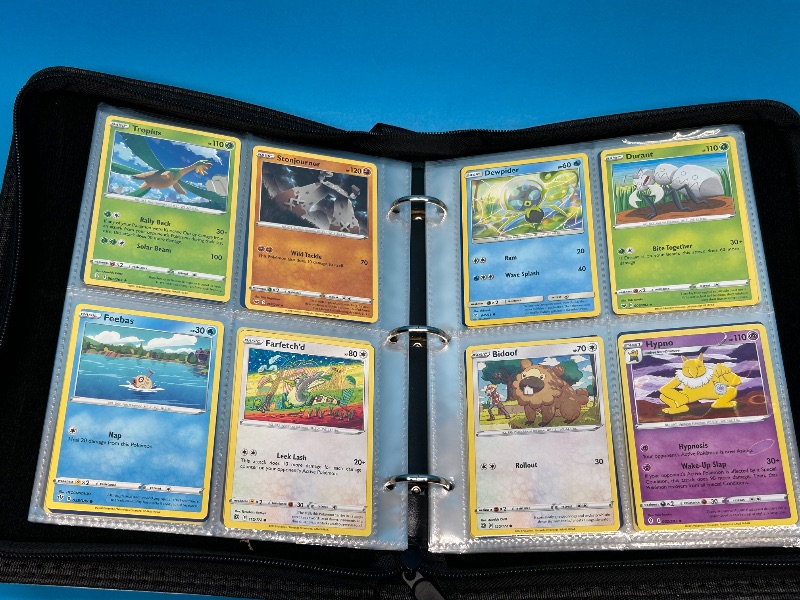 Photo 4 of 699527… final sale no returns/refunds-160 mixed Pokémon cards in binder - various dates 