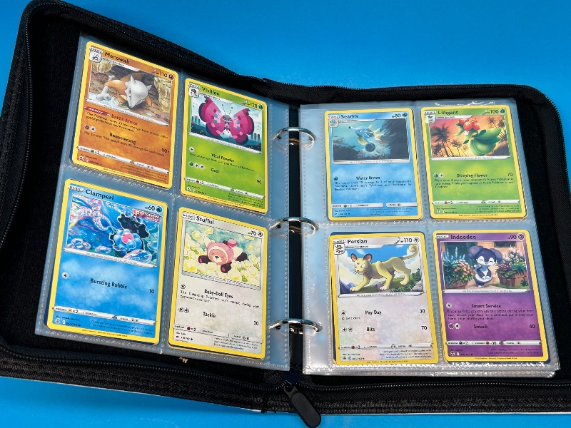 Photo 7 of 699527… final sale no returns/refunds-160 mixed Pokémon cards in binder - various dates 