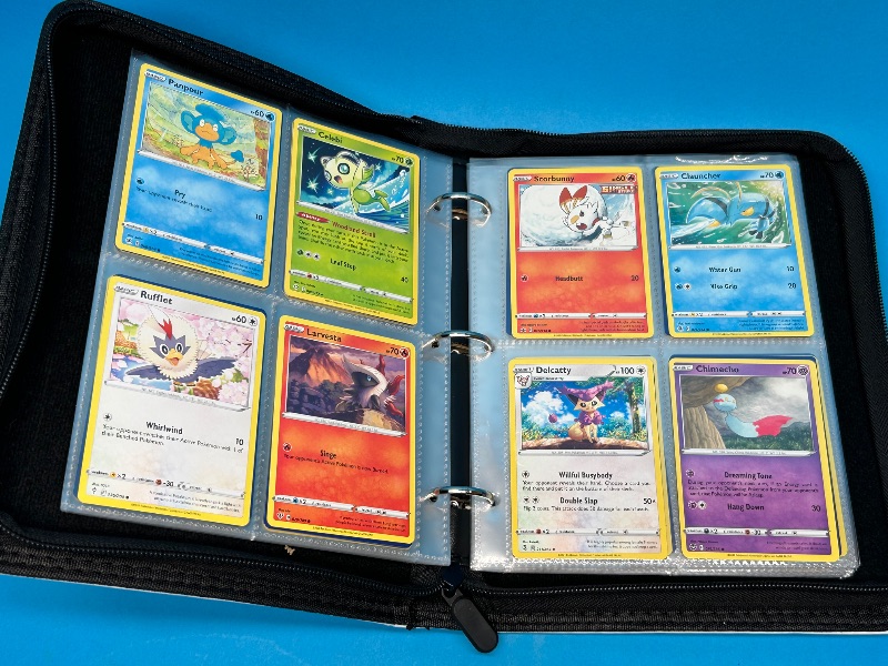 Photo 12 of 699527… final sale no returns/refunds-160 mixed Pokémon cards in binder - various dates 