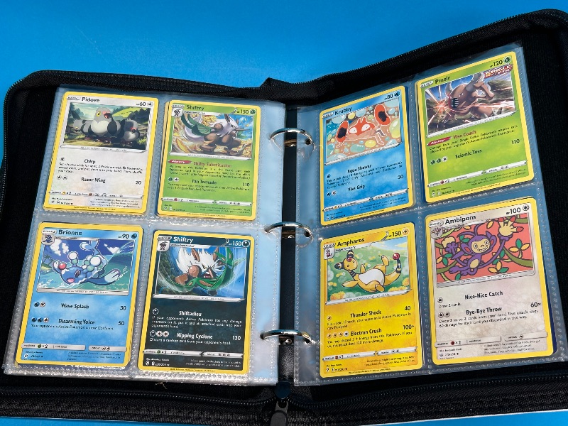 Photo 17 of 699527… final sale no returns/refunds-160 mixed Pokémon cards in binder - various dates 