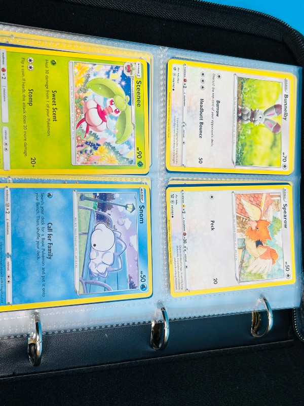 Photo 22 of 699528…  final sale no returns/refunds-160 mixed Pokémon cards in binder- various dates 