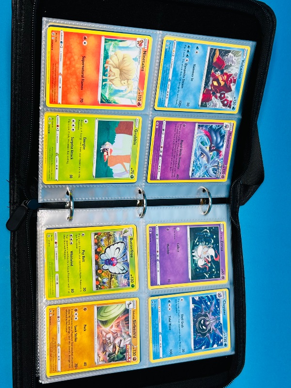 Photo 12 of 699528…  final sale no returns/refunds-160 mixed Pokémon cards in hinder- various dates 