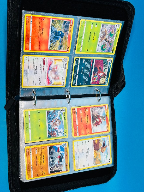 Photo 16 of 699528…  final sale no returns/refunds-160 mixed Pokémon cards in binder- various dates 