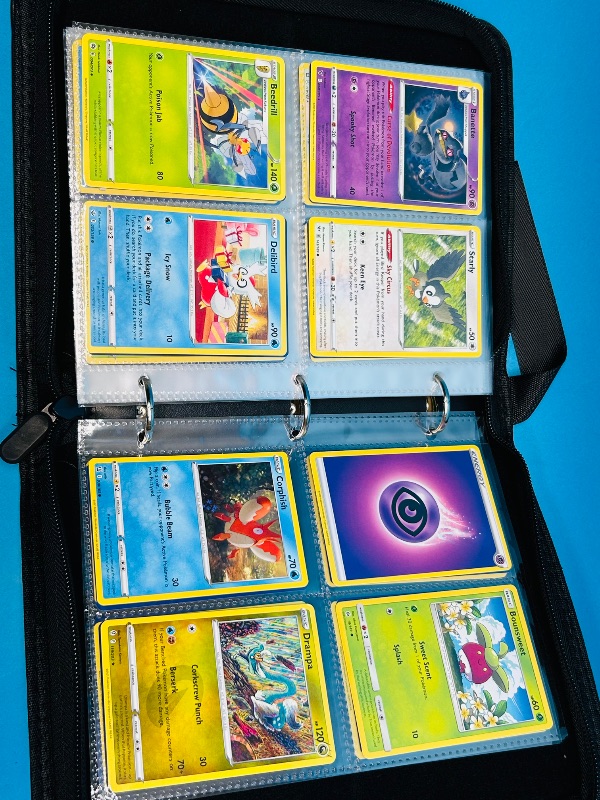 Photo 4 of 699528…  final sale no returns/refunds-160 mixed Pokémon cards in binder- various dates 