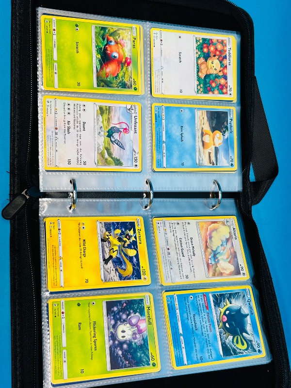 Photo 7 of 699528…  final sale no returns/refunds-160 mixed Pokémon cards in binder- various dates 