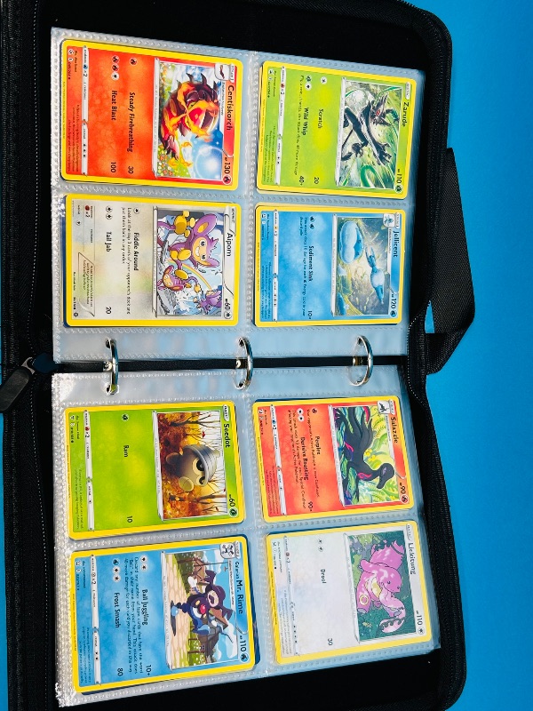 Photo 10 of 699528…  final sale no returns/refunds-160 mixed Pokémon cards in hinder- various dates 