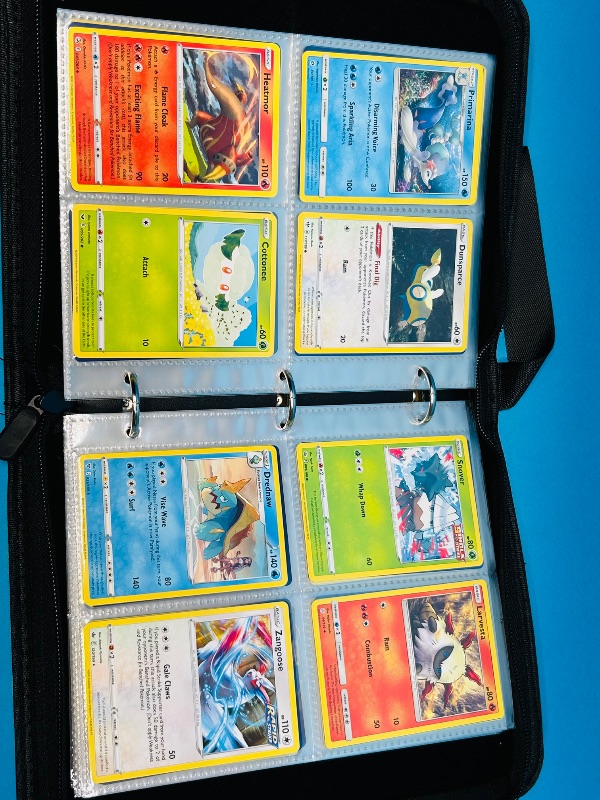 Photo 9 of 699528…  final sale no returns/refunds-160 mixed Pokémon cards in binder- various dates 