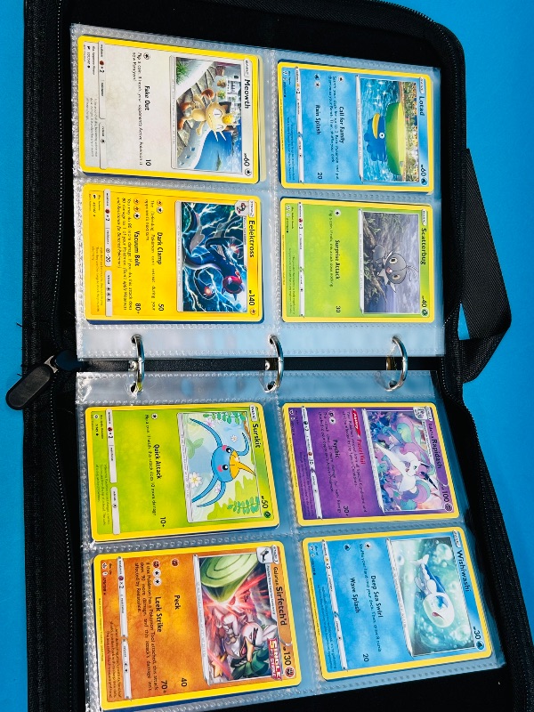 Photo 3 of 699528…  final sale no returns/refunds-160 mixed Pokémon cards in hinder- various dates 