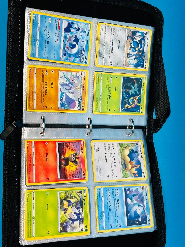 Photo 14 of 699528…  final sale no returns/refunds-160 mixed Pokémon cards in binder- various dates 