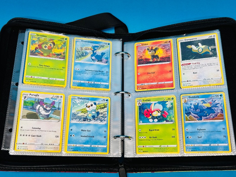 Photo 12 of 699529…  final sale no returns/refunds-160 mixed Pokémon cards in hinder- various dates 