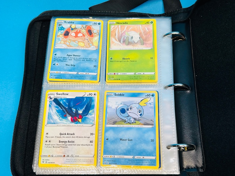 Photo 20 of 699529…  final sale no returns/refunds-160 mixed Pokémon cards in hinder- various dates 