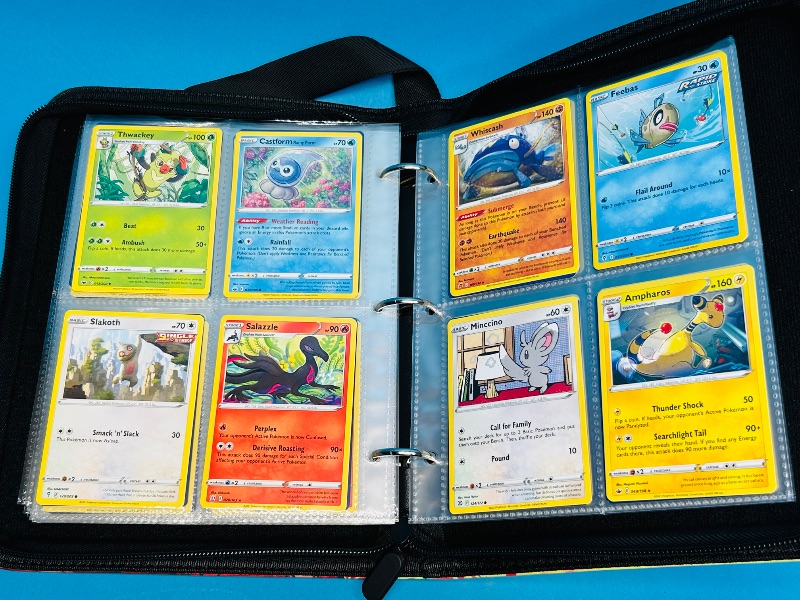 Photo 7 of 699529…  final sale no returns/refunds-160 mixed Pokémon cards in hinder- various dates 