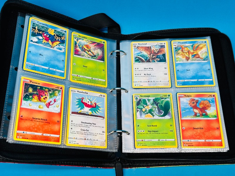 Photo 5 of 699529…  final sale no returns/refunds-160 mixed Pokémon cards in hinder- various dates 