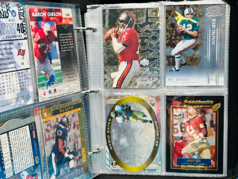 Photo 14 of 699530…final sale no returns/refunds-72 mixed football holo, foil, refractor cards in binder 