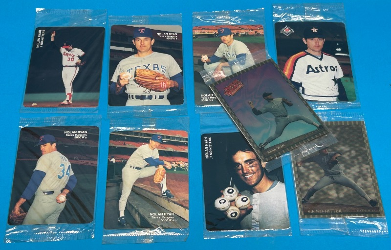 Photo 1 of 699539…9 sealed Nolan Ryan Mothers Cookies card packs 