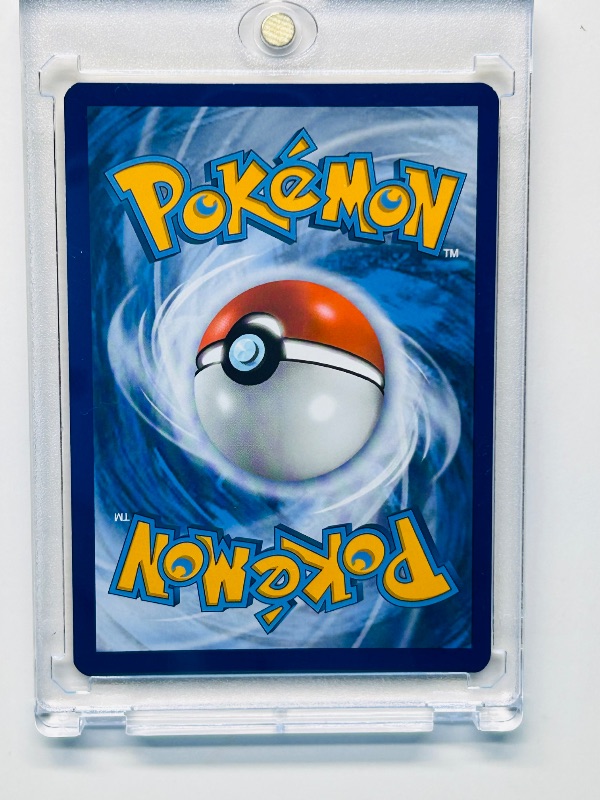 Photo 2 of 699542… Pokémon holo foil energy card in hard plastic case