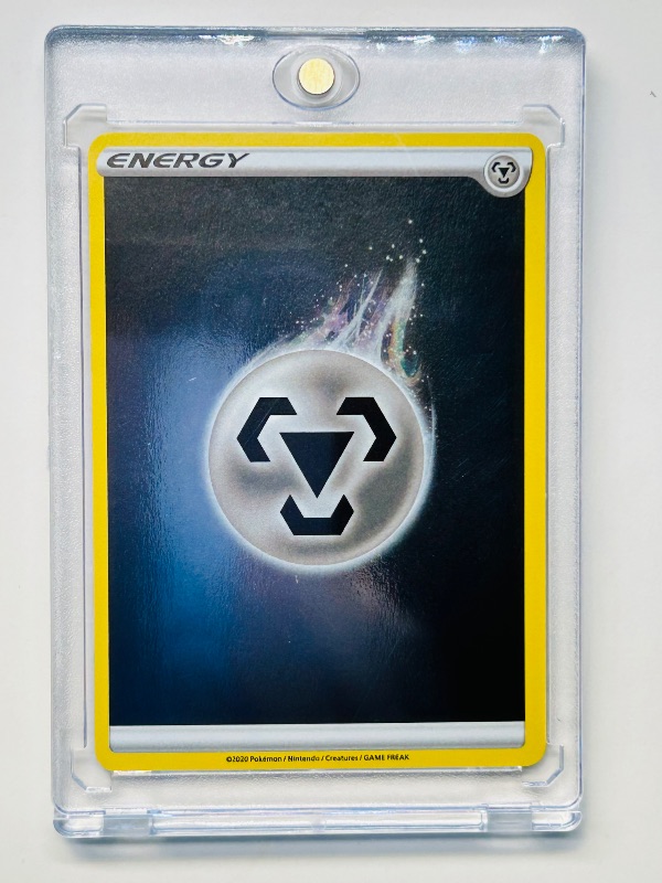 Photo 3 of 699542… Pokémon holo foil energy card in hard plastic case