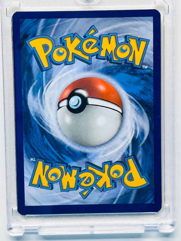 Photo 2 of 699547…Pokémon holo foil energy card in hard plastic case