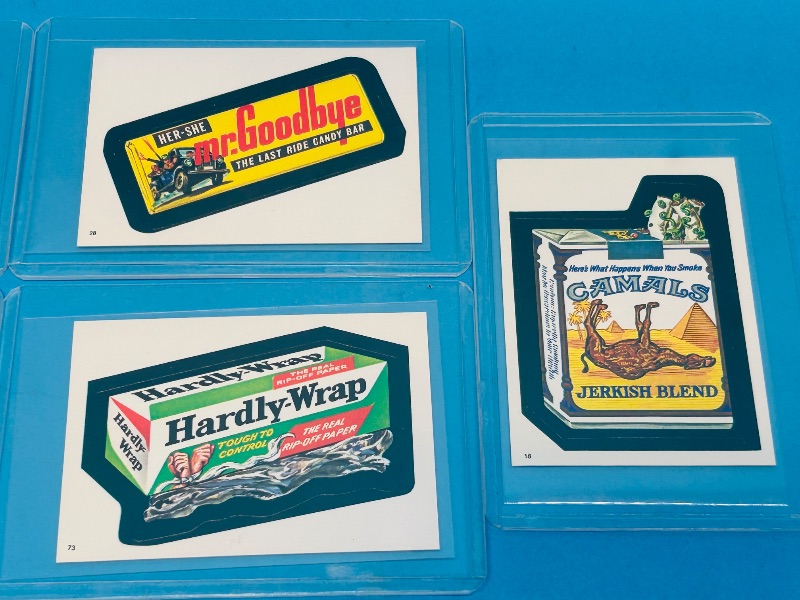 Photo 3 of 699550…6 vintage Topps  Wacky Packages stickers in plastic sleeves 