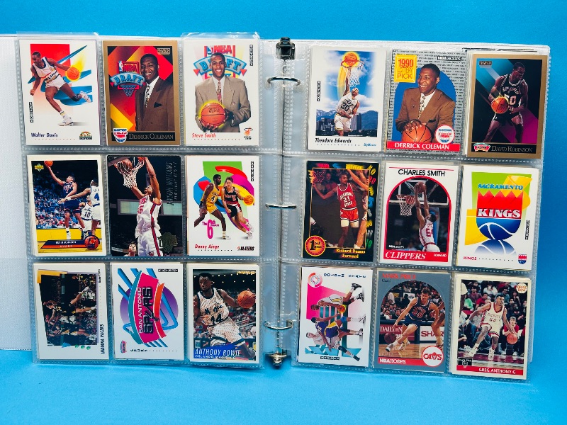 Photo 7 of 699573…final sale no returns/refunds-360 mixed basketball cards in binder