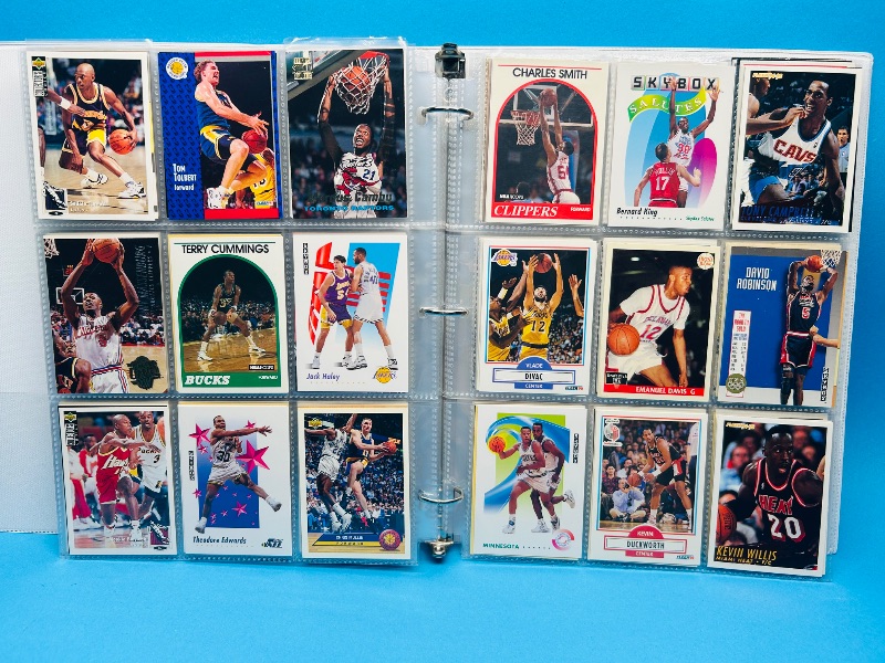 Photo 5 of 699573…final sale no returns/refunds-360 mixed basketball cards in binder