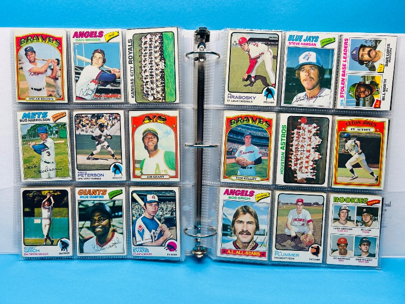 Photo 13 of 699578… final sale no returns/refunds- 306 vintage baseball cards 1970’s in binder 