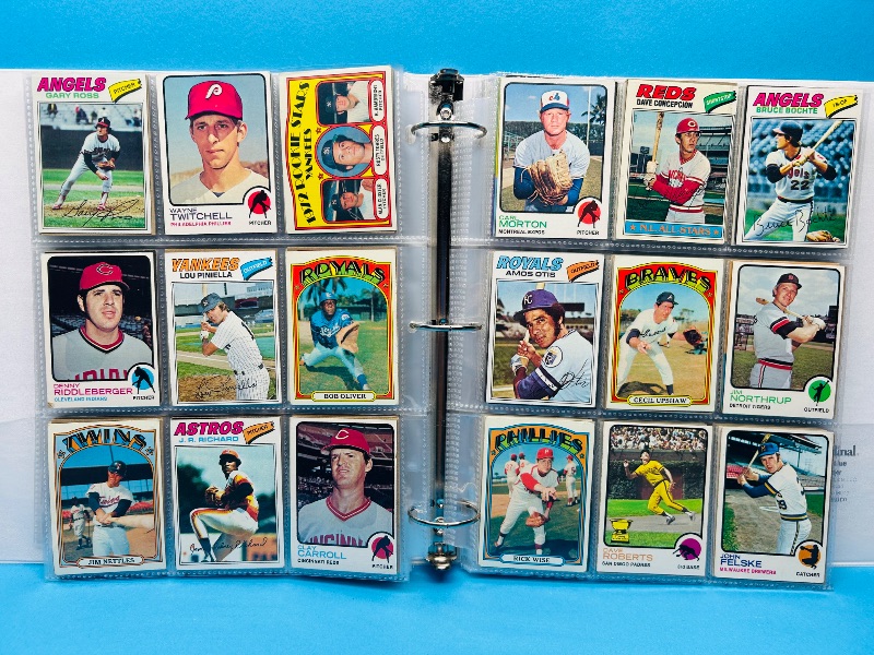 Photo 6 of 699578… final sale no returns/refunds- 306 vintage baseball cards 1970’s in binder 